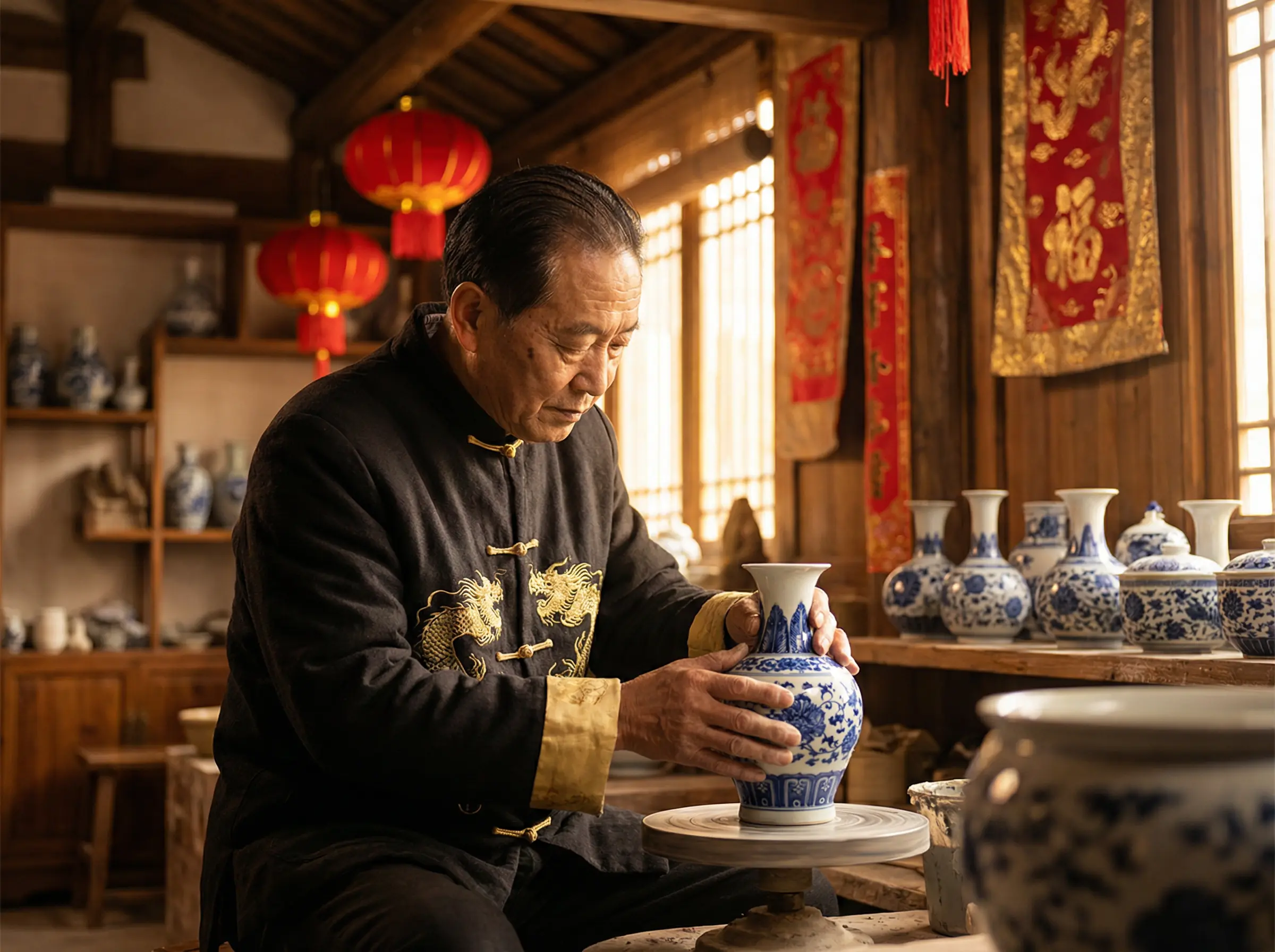 灰姑娘社区免费视频 瓷器工艺视频封面